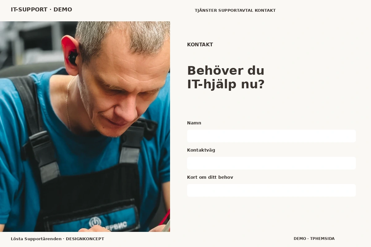 Lösta Supportärenden – Kontakt för it-support