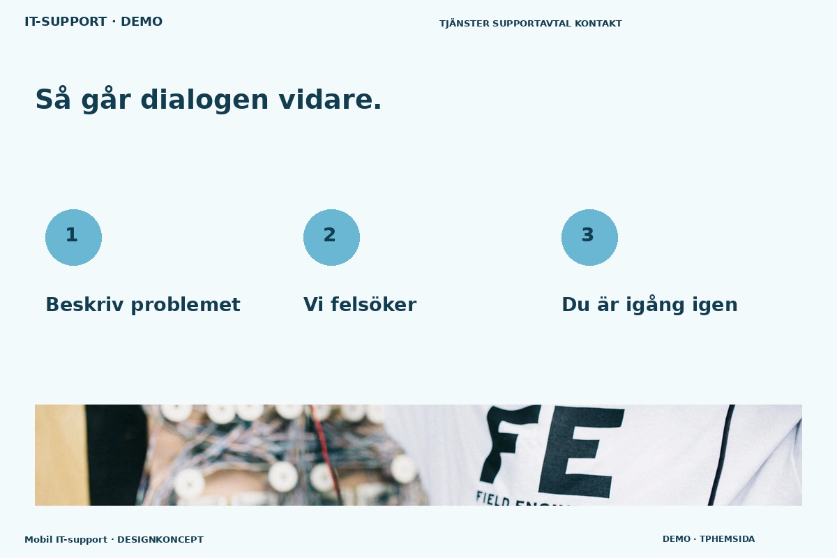 Mobil IT-support – Så fungerar dialogen för it-support