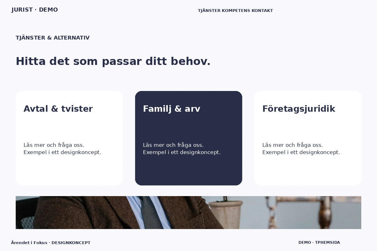 Ärendet i Fokus – Tjänster & alternativ för jurist