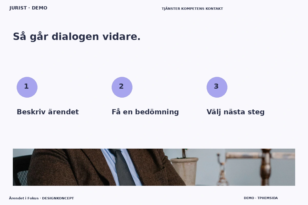 Ärendet i Fokus – Så fungerar dialogen för jurist