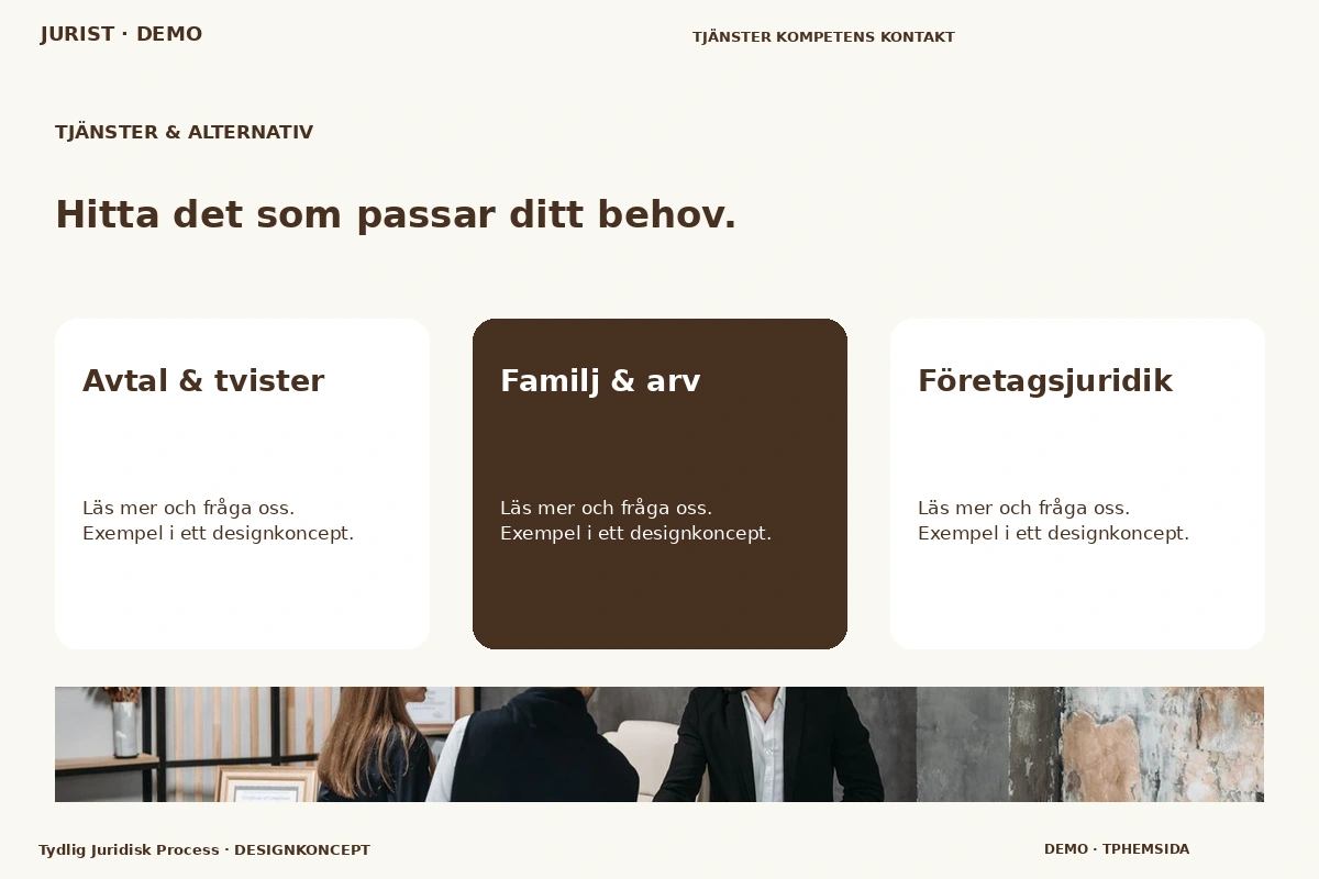 Tydlig Juridisk Process – Tjänster & alternativ för jurist