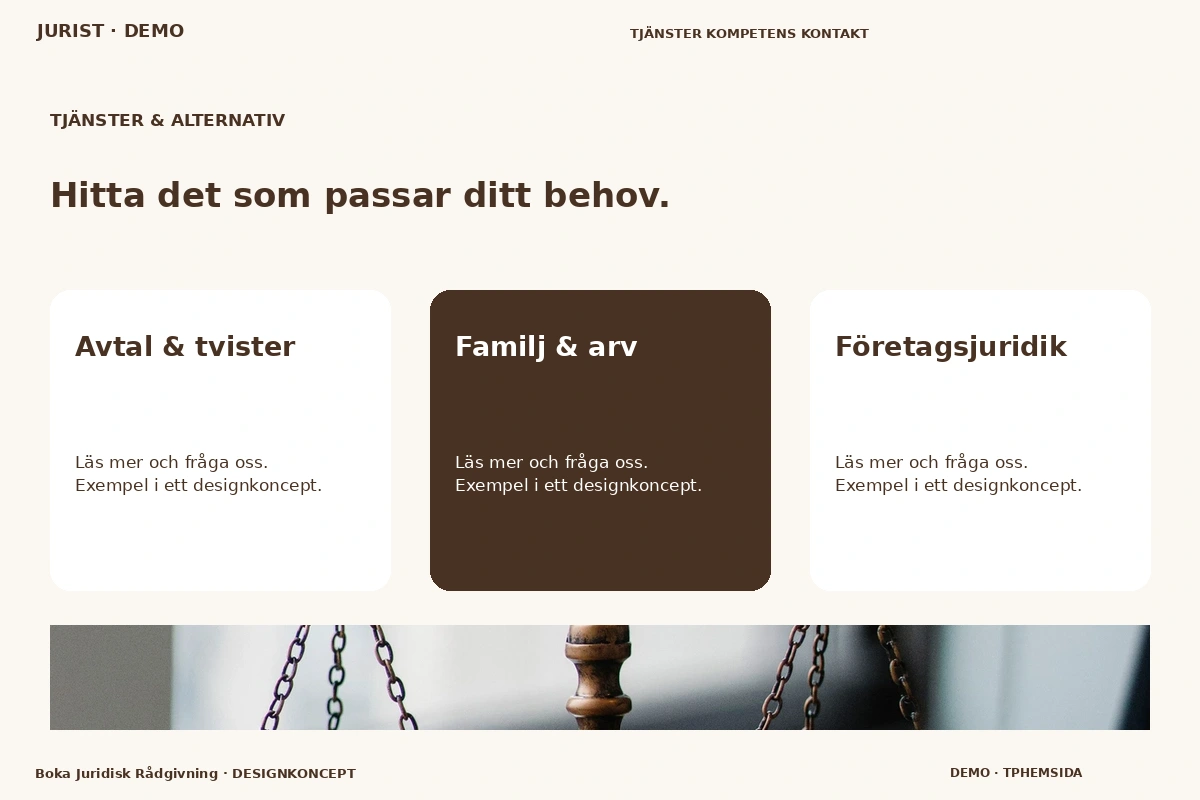Boka Juridisk Rådgivning – Tjänster & alternativ för jurist