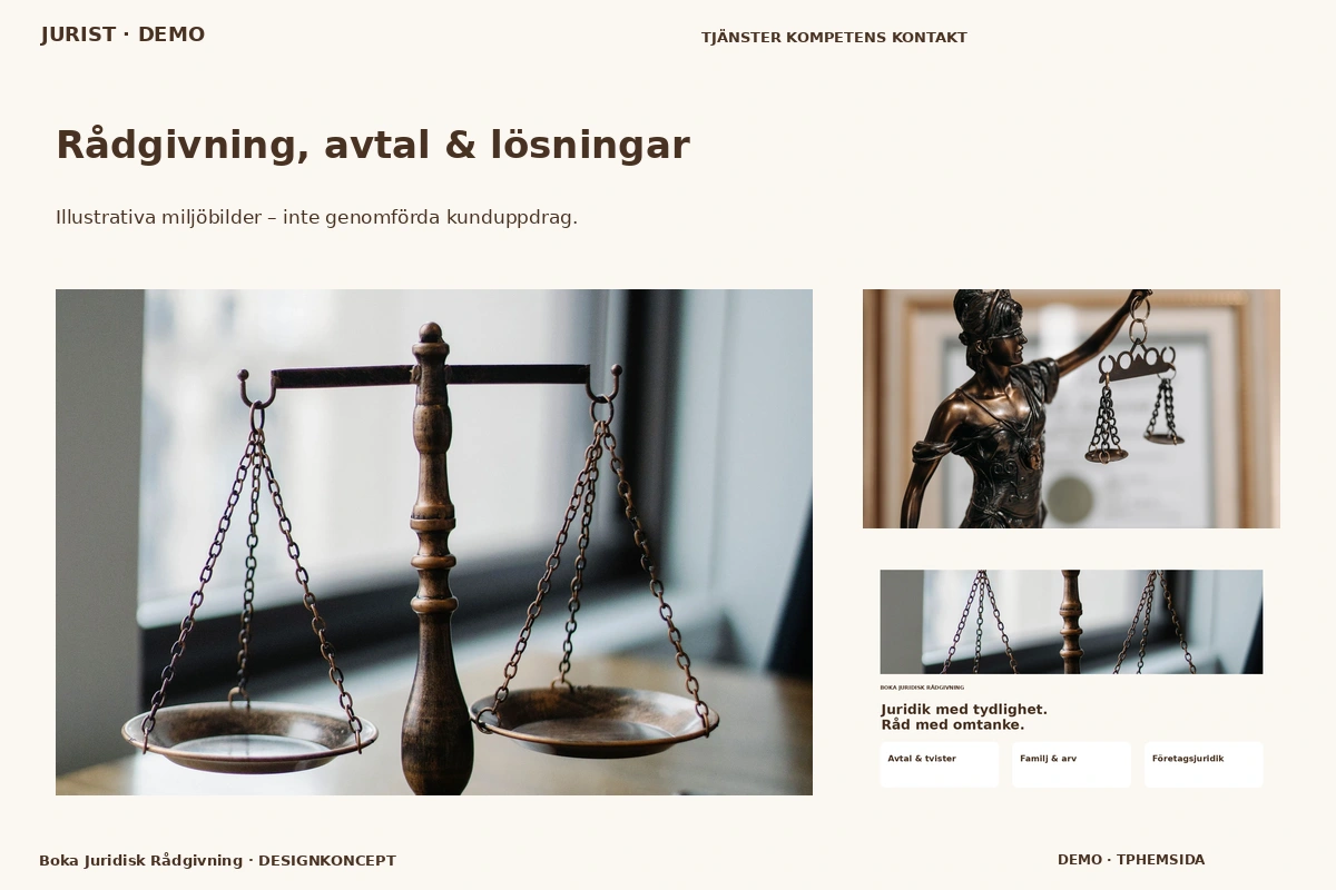 Boka Juridisk Rådgivning – Rådgivning, avtal & lösningar för jurist