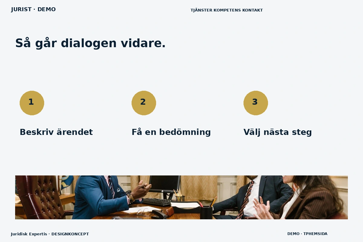 Juridisk Expertis – Så fungerar dialogen för jurist