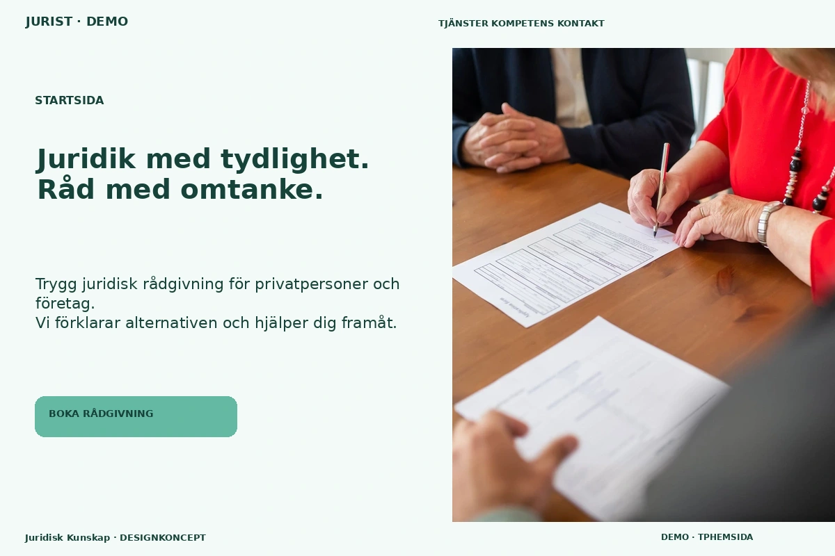 Juridisk Kunskap – Startsida för jurist