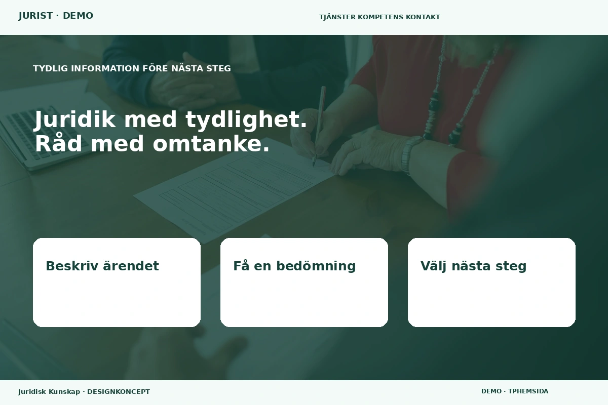 Juridisk Kunskap – Inför ditt val för jurist