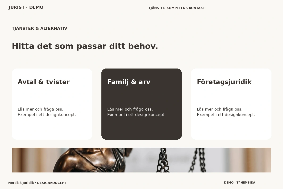 Nordisk Juridik – Tjänster & alternativ för jurist