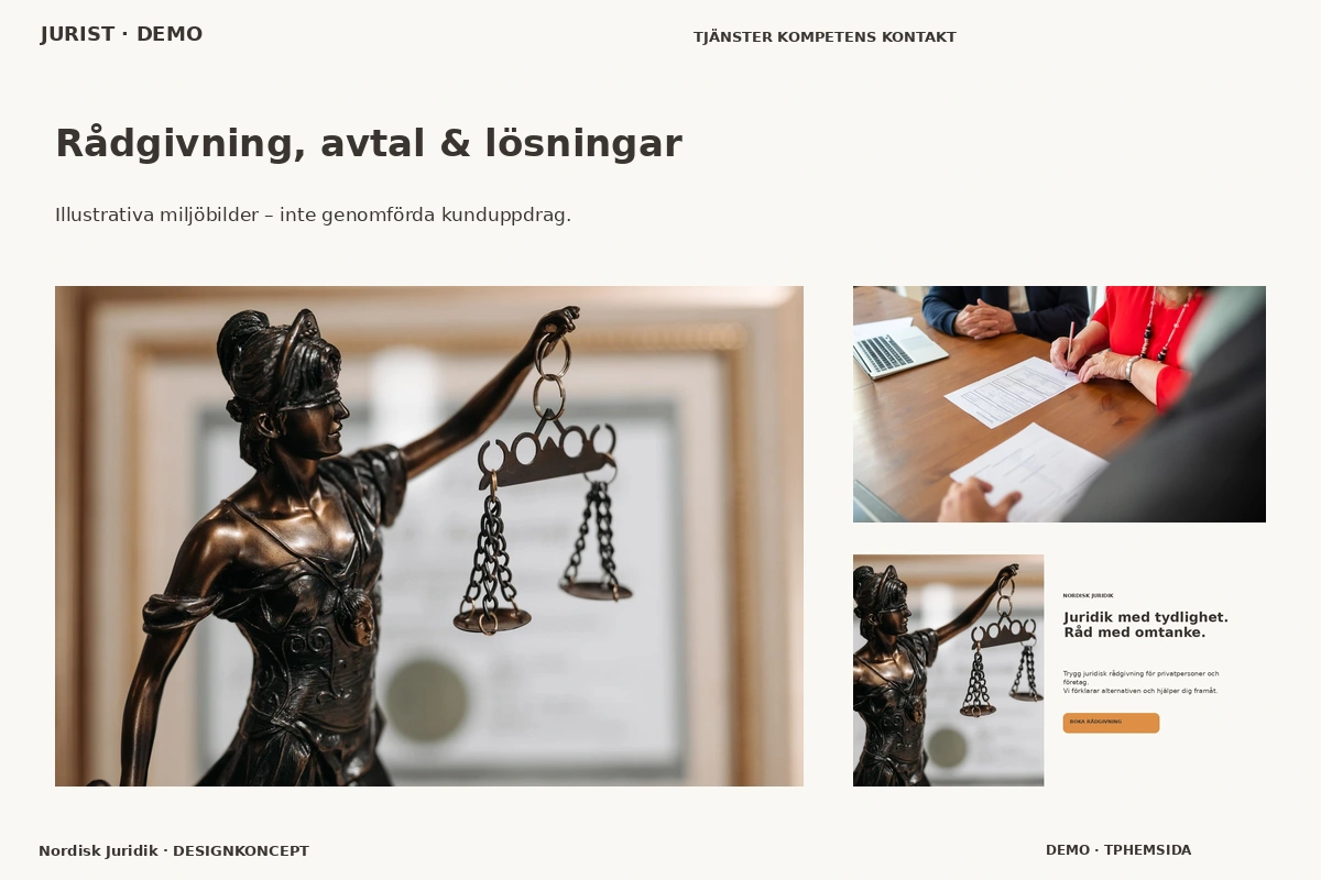 Nordisk Juridik – Rådgivning, avtal & lösningar för jurist
