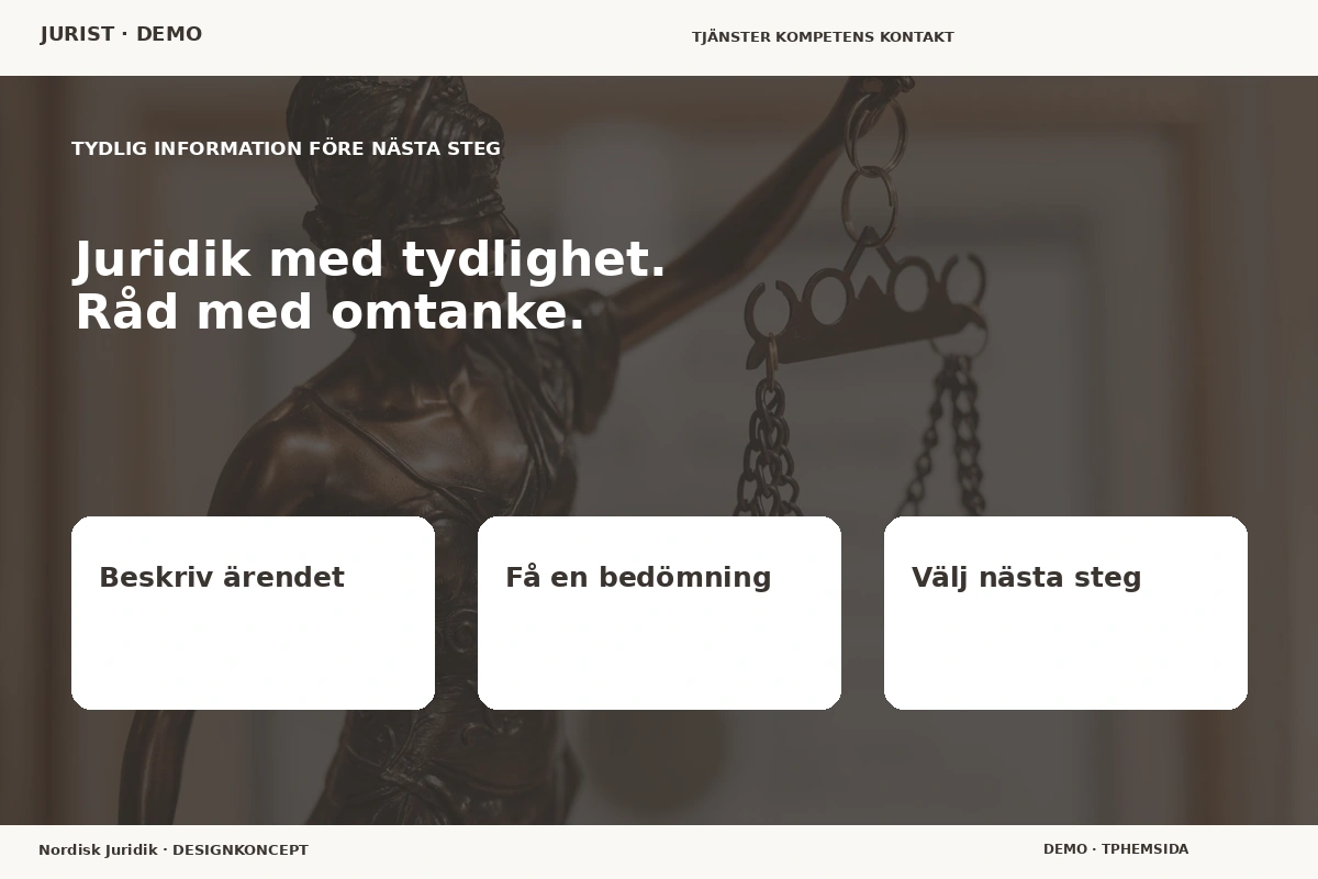 Nordisk Juridik – Inför ditt val för jurist