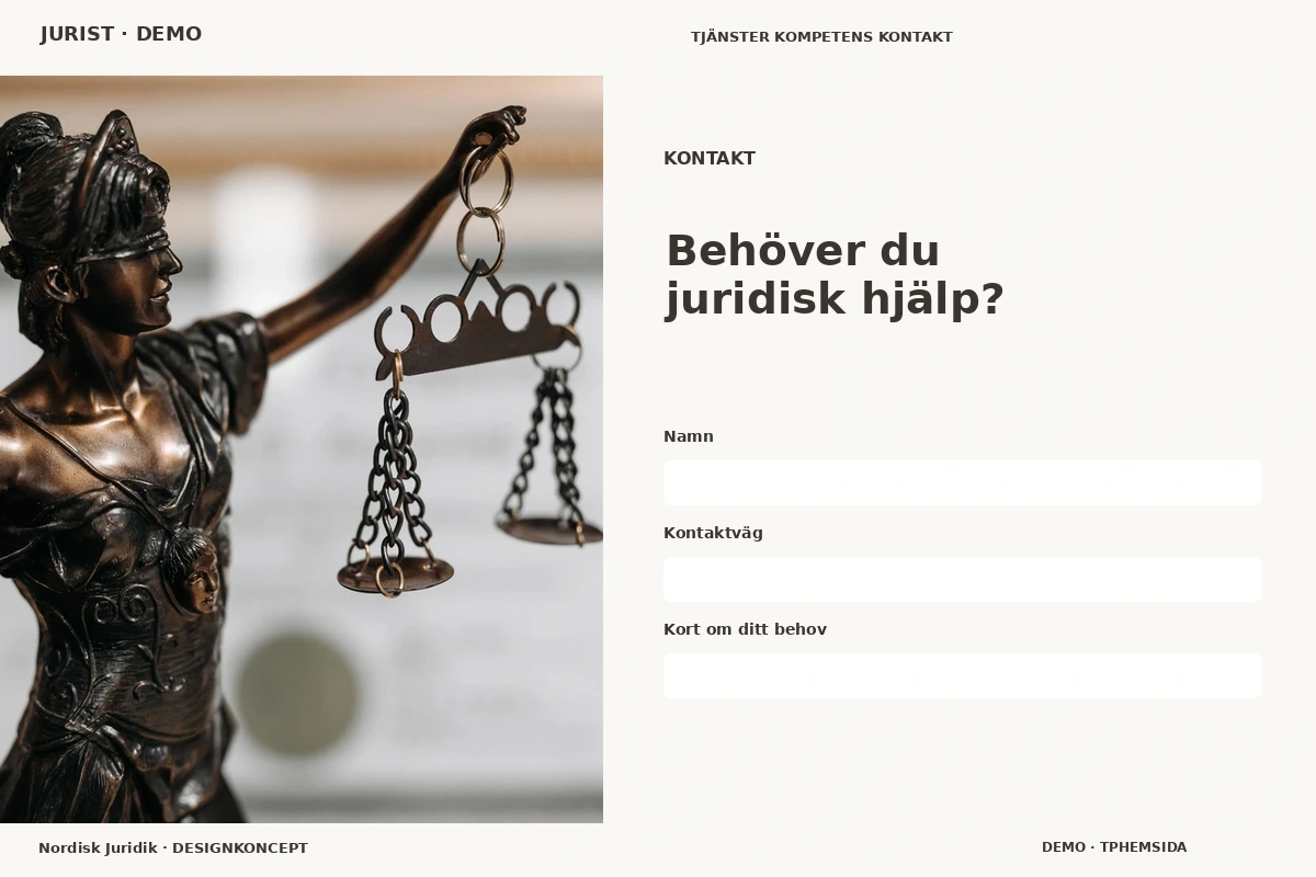 Nordisk Juridik – Kontakt för jurist