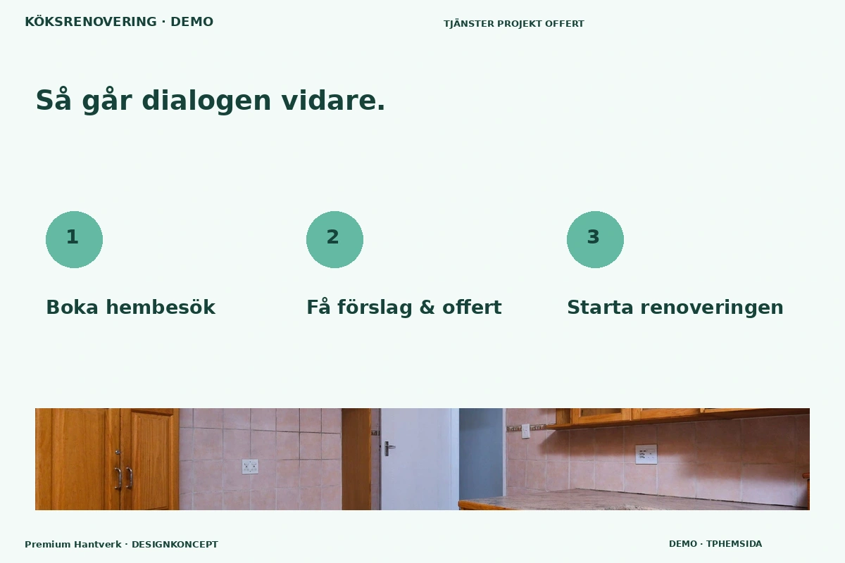 Premium Hantverk – Så fungerar dialogen för köksrenovering