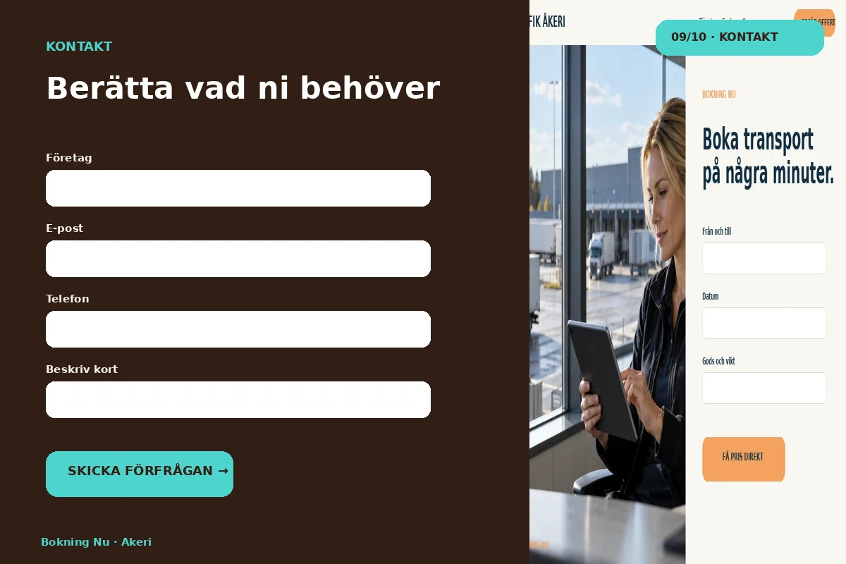 Bokning Nu – Kontakt för akeri