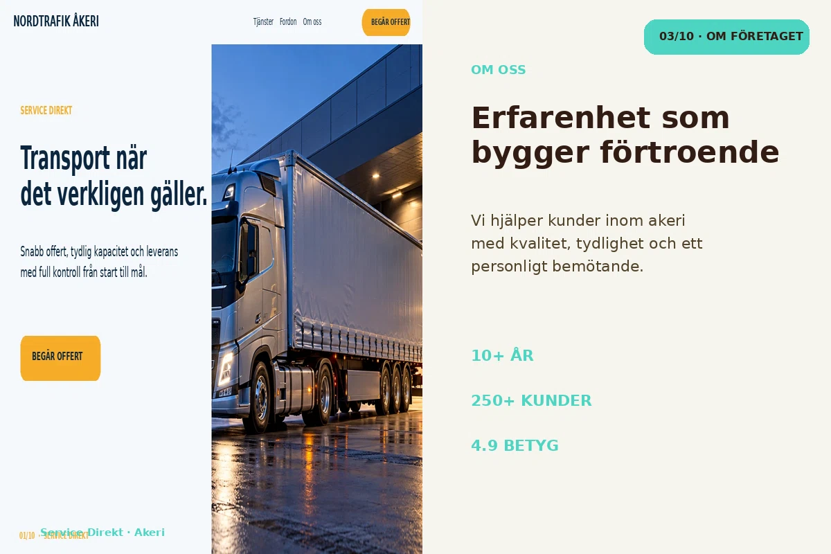 Service Direkt – Om företaget för akeri