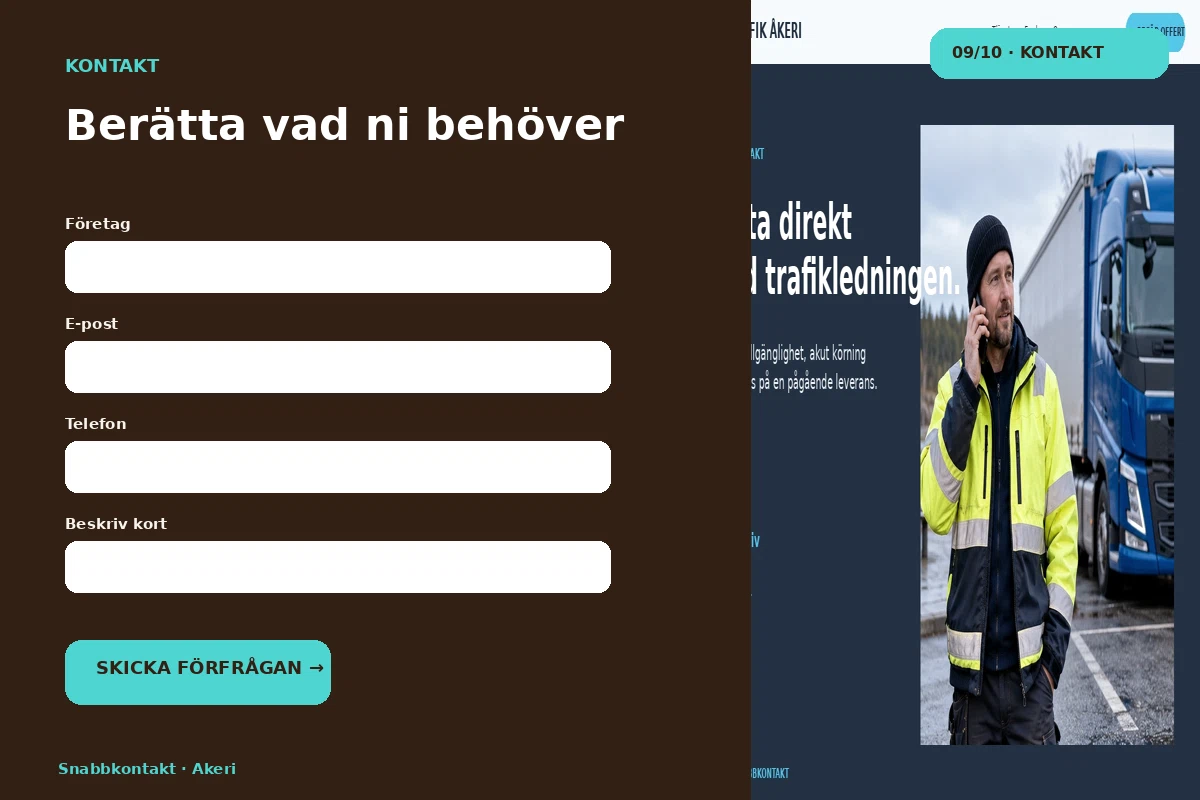 Snabbkontakt – Kontakt för akeri