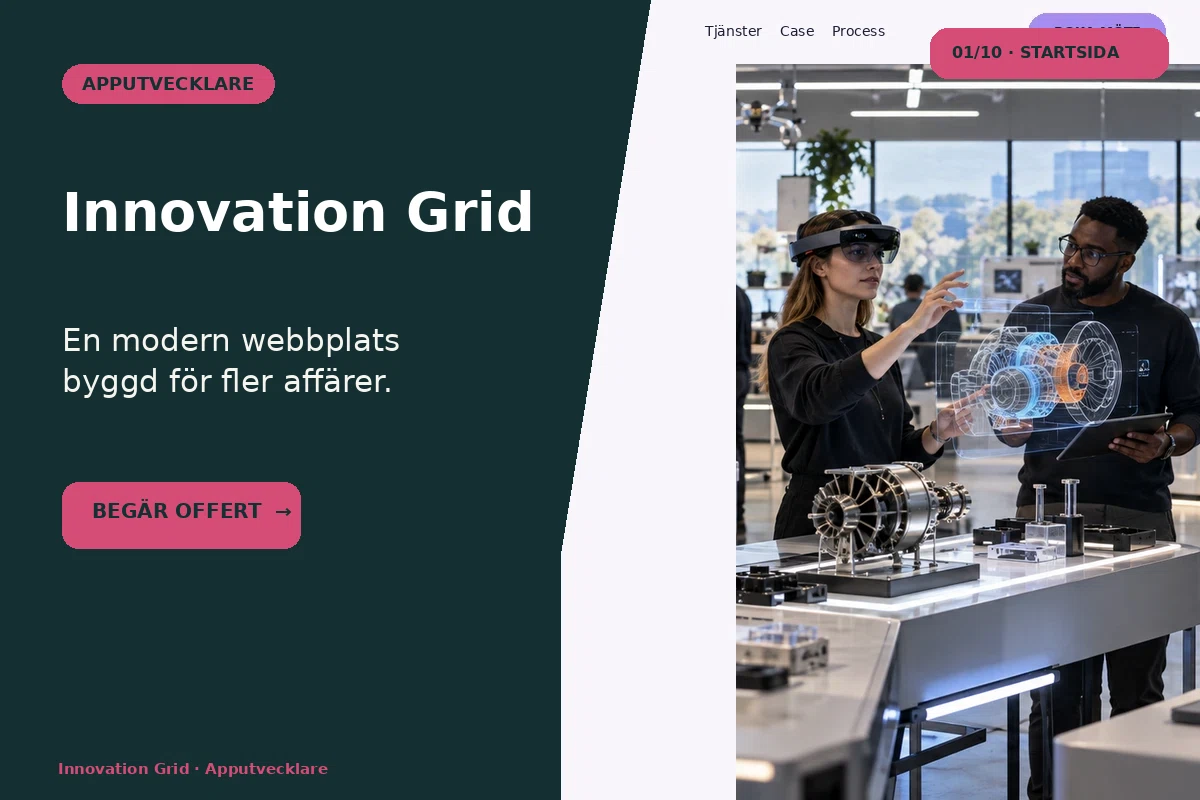 Innovation Grid – designförslag för apputvecklare