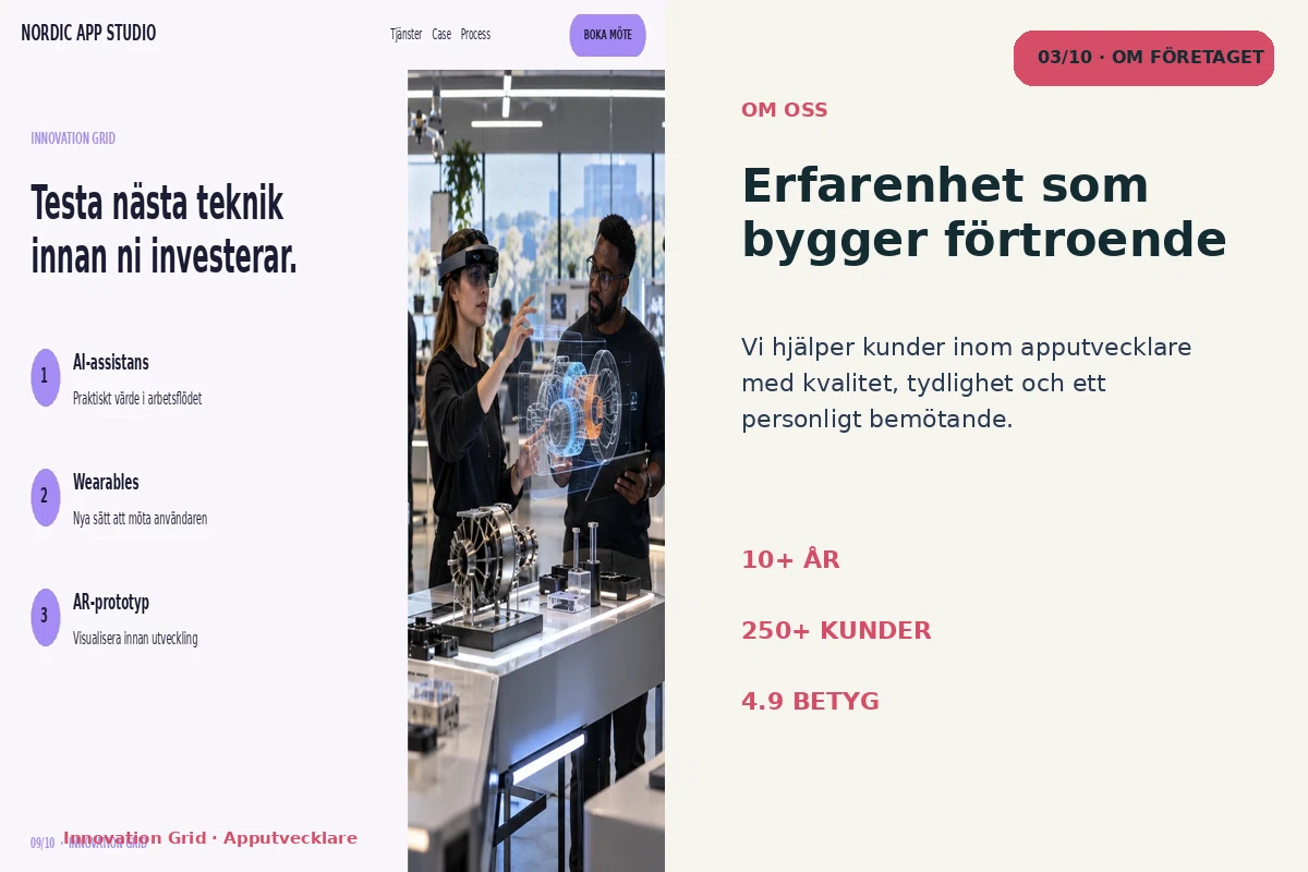 Innovation Grid – Om företaget för apputvecklare