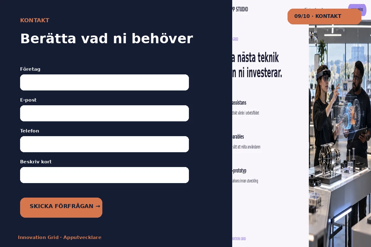 Innovation Grid – Kontakt för apputvecklare