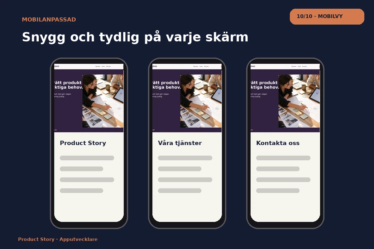 Product Story – Mobilvy för apputvecklare
