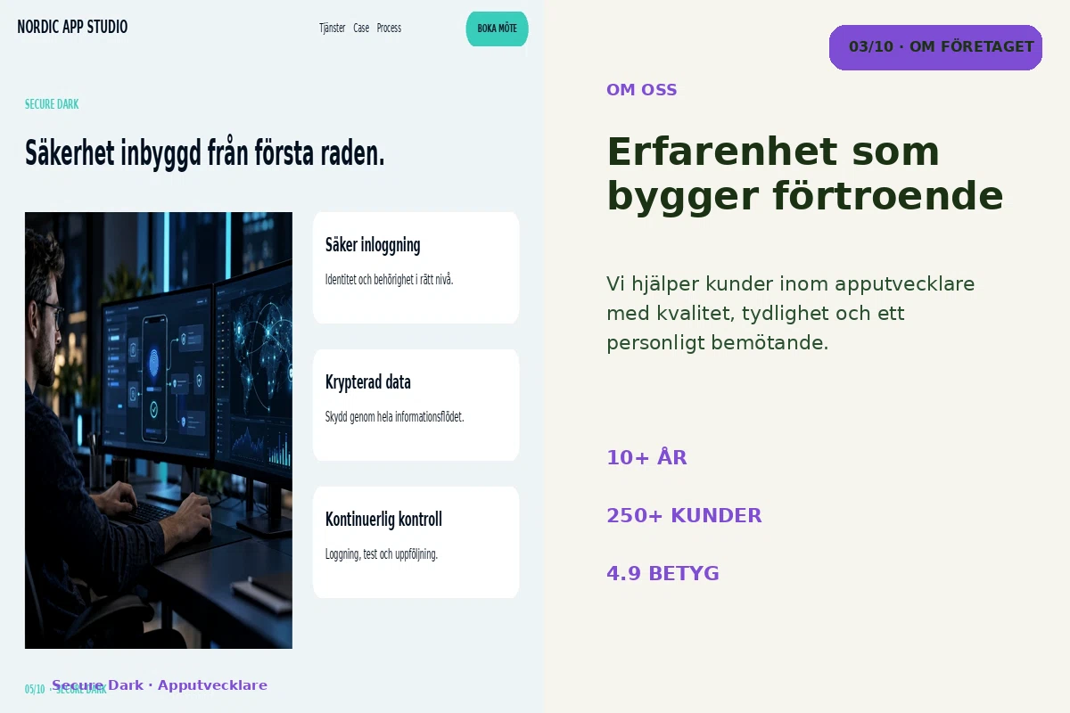 Secure Dark – Om företaget för apputvecklare