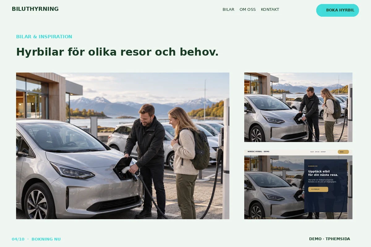 Bokning Nu – Bilgalleri för biluthyrning
