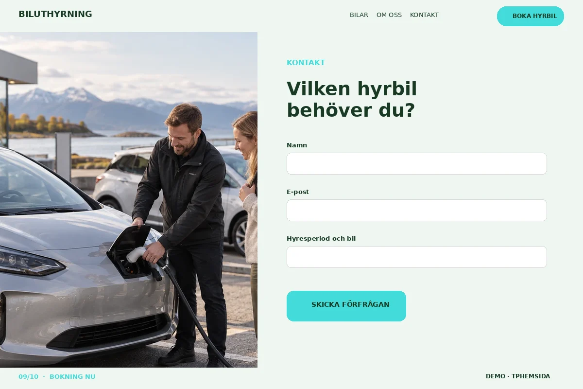 Bokning Nu – Kontakt för biluthyrning