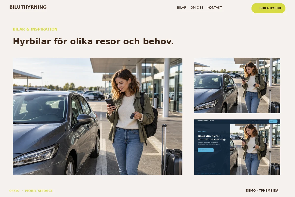 Mobil Service – Bilgalleri för biluthyrning