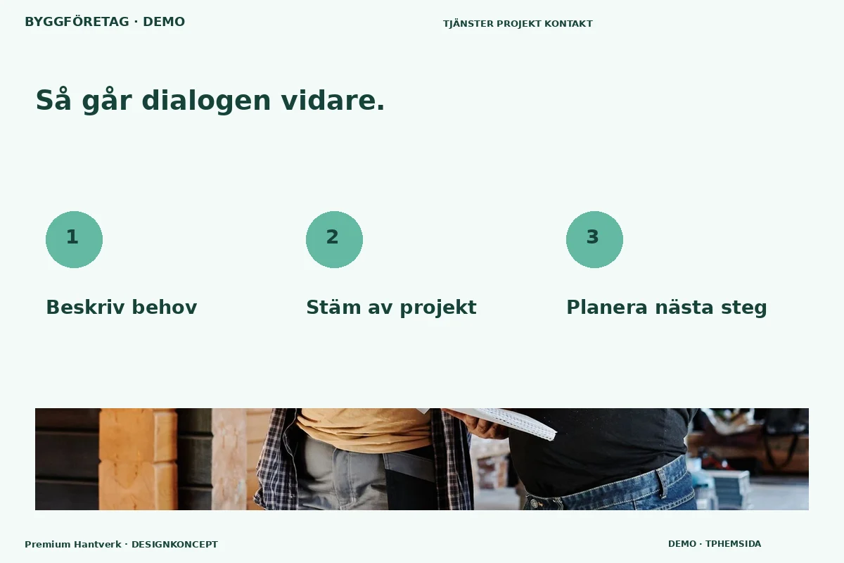 Premium Hantverk – Så fungerar dialogen för byggföretag
