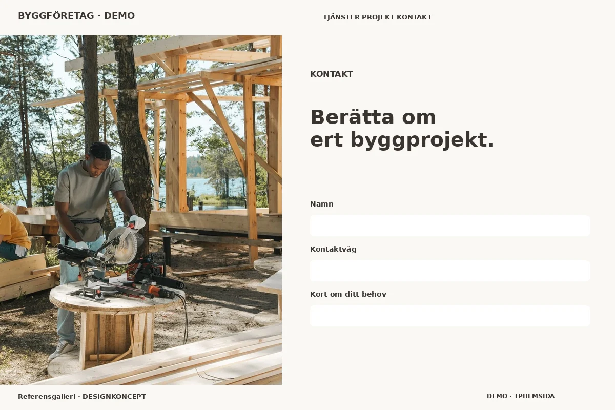 Referensgalleri – Kontakt för byggföretag