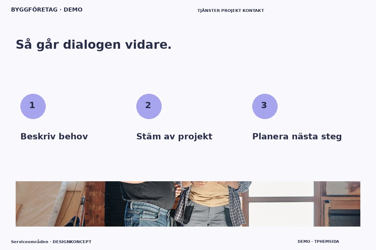 Serviceområden – Så fungerar dialogen för byggföretag
