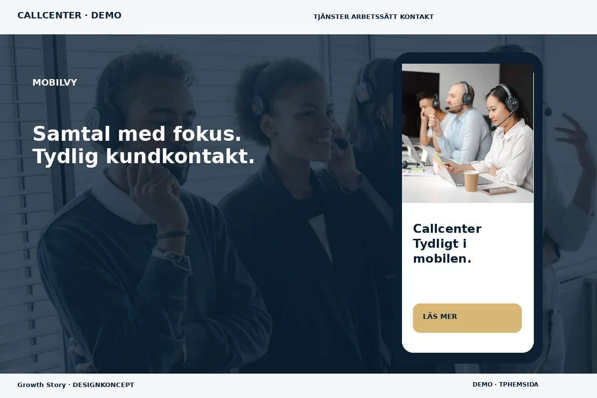 Growth Story – Mobilvy för callcenter