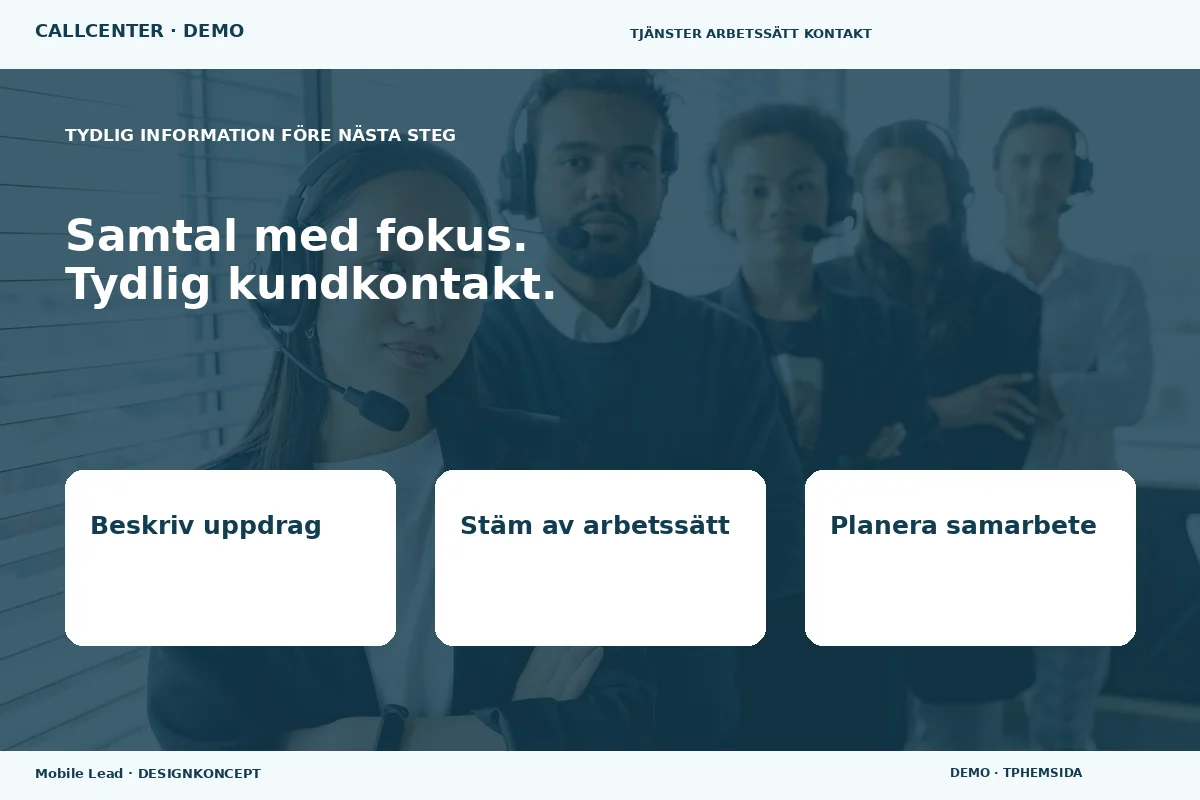 Mobile Lead – Inför ditt val för callcenter