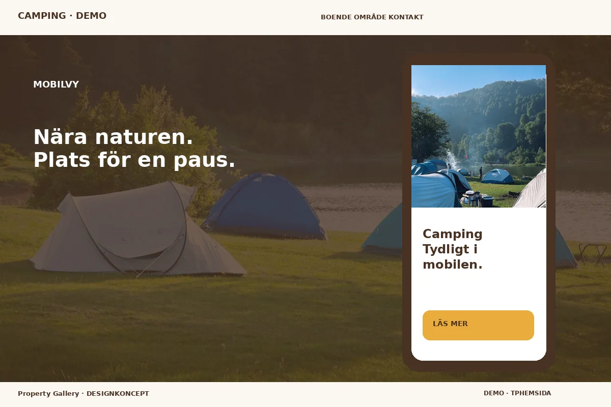 Property Gallery – Mobilvy för camping