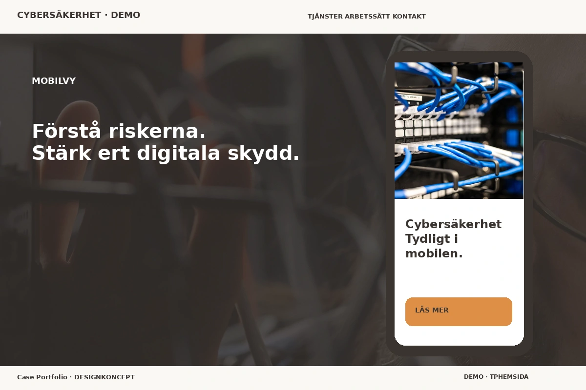 Case Portfolio – Mobilvy för cybersäkerhet