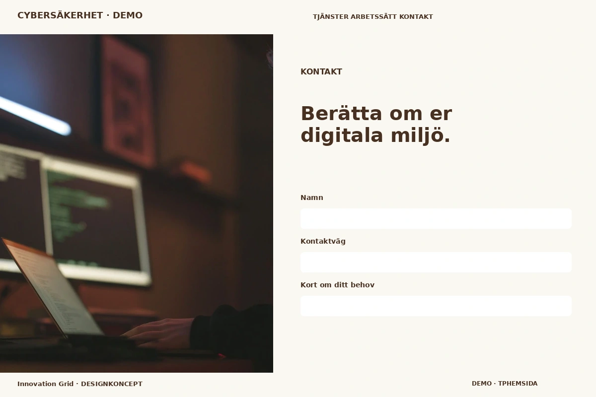 Innovation Grid – Kontakt för cybersäkerhet