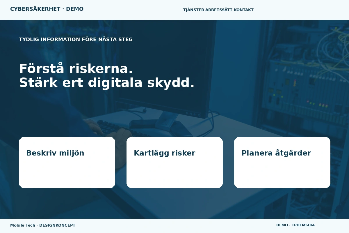 Mobile Tech – Inför ditt val för cybersäkerhet