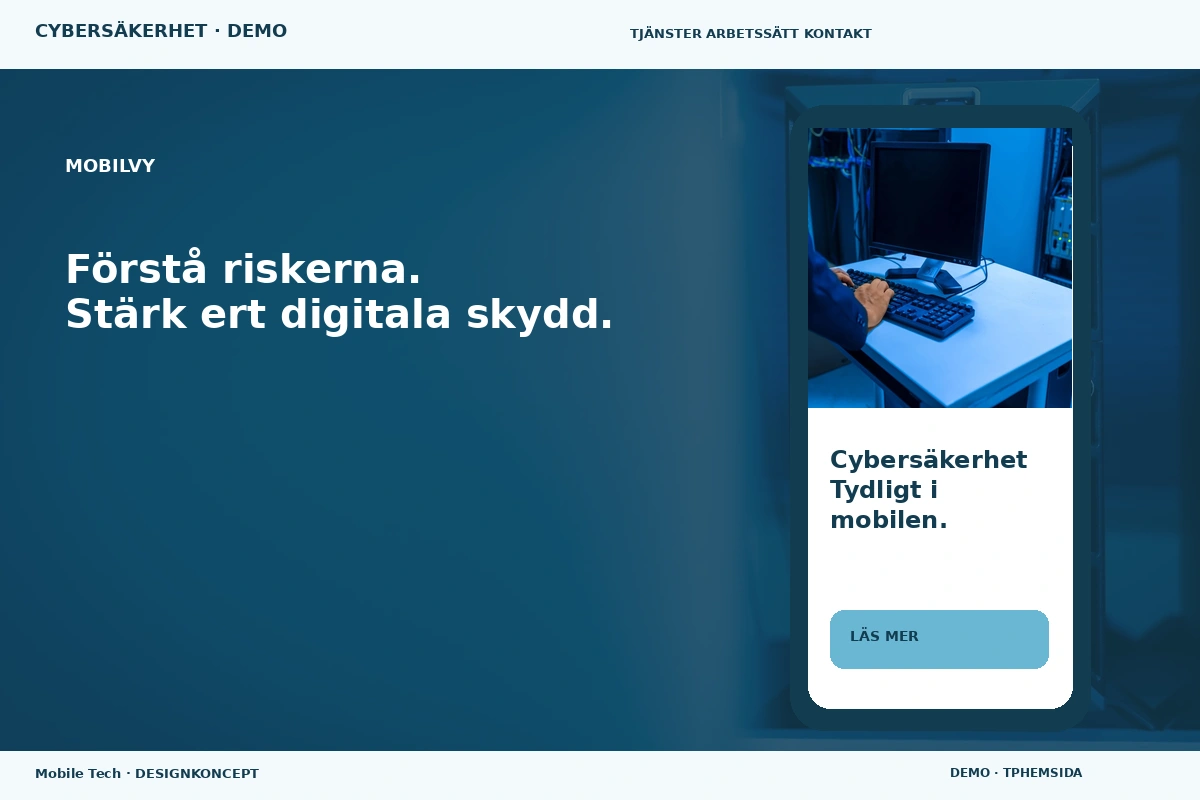 Mobile Tech – Mobilvy för cybersäkerhet