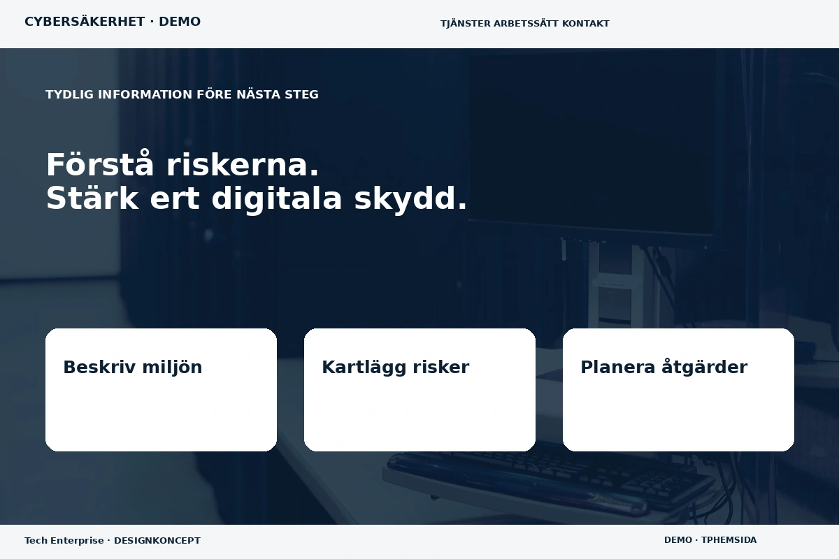 Tech Enterprise – Inför ditt val för cybersäkerhet