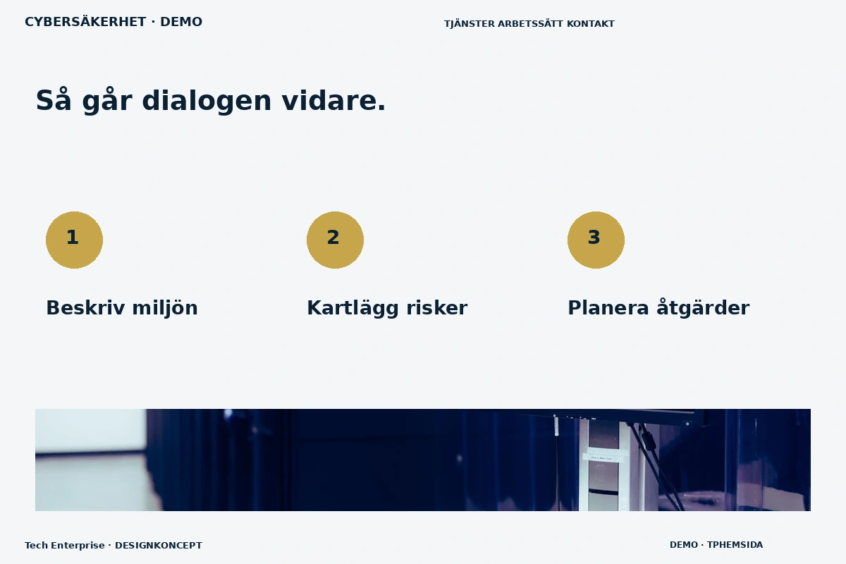 Tech Enterprise – Så fungerar dialogen för cybersäkerhet
