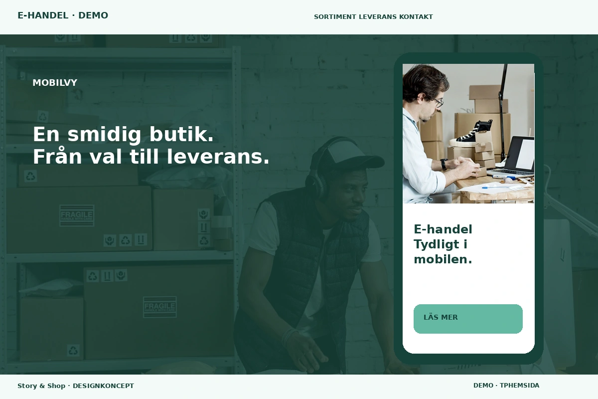 Story & Shop – Mobilvy för e-handel