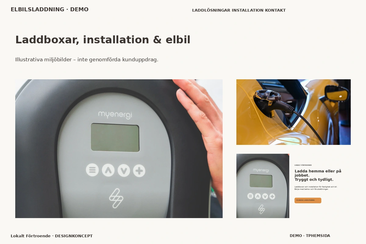 Lokalt Förtroende – Laddboxar, installation & elbil för elbilsladdning