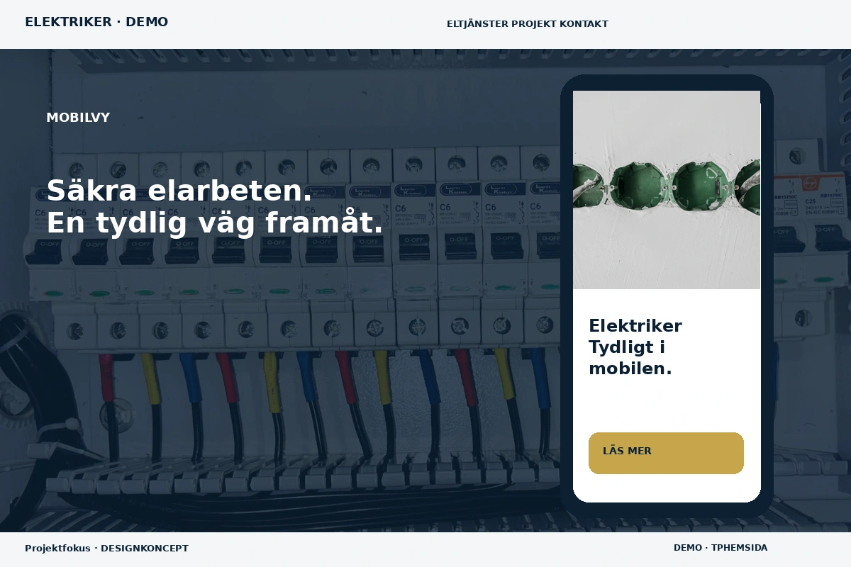 Projektfokus – Mobilvy för elektriker