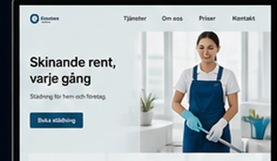 Underhåll och kvalitetskontroll för en professionell webbplats